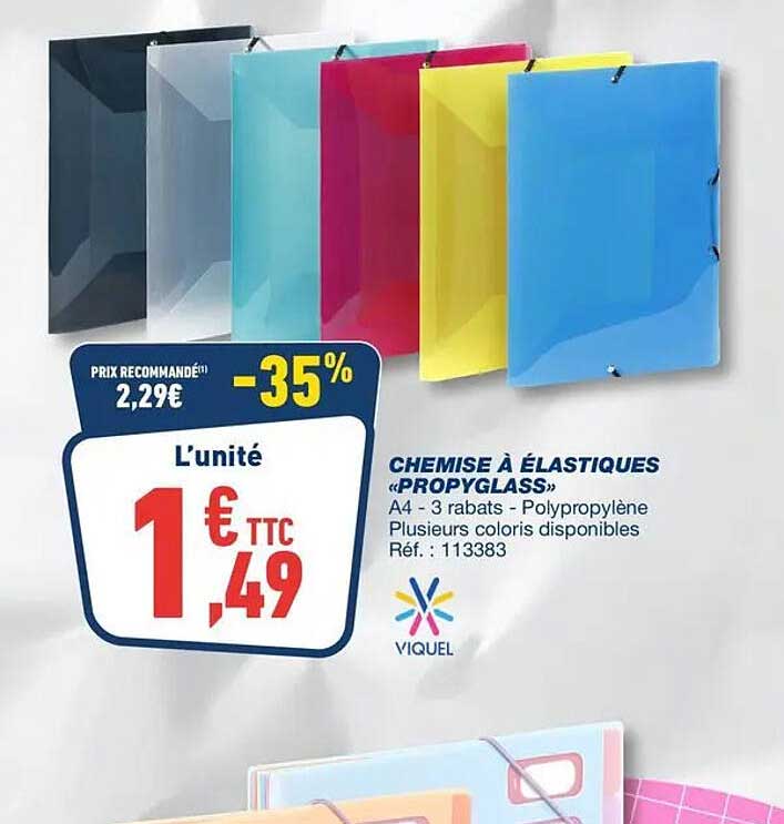 CHEMISE À ÉLASTIQUES «PROPYGLASS»