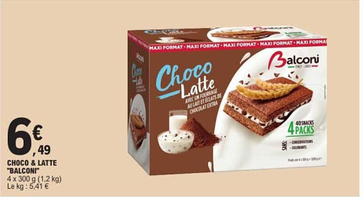 CHOCO & LATTE "BALCONI"