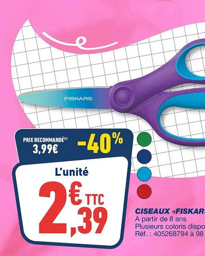 CISEAUX «FISKARS»