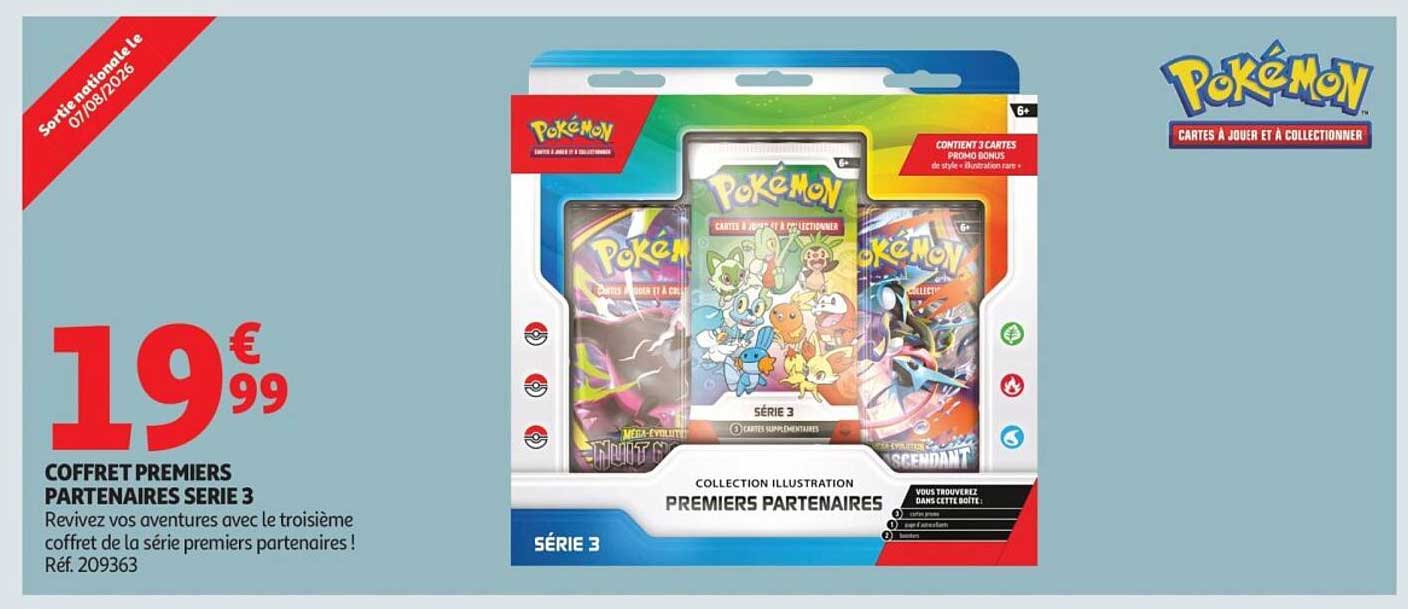 COFFRET PREMIERS PARTENAIRES SERIE 3