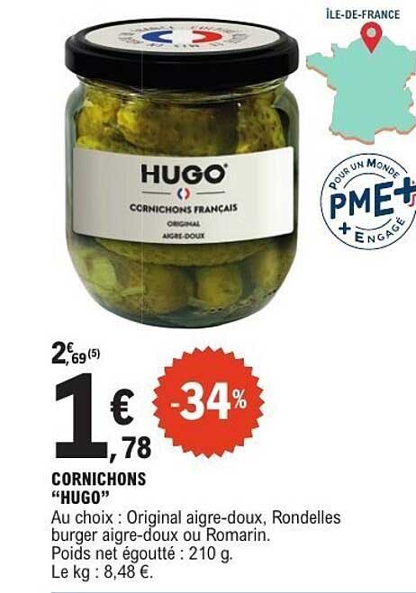 CORNICHONS “HUGO”