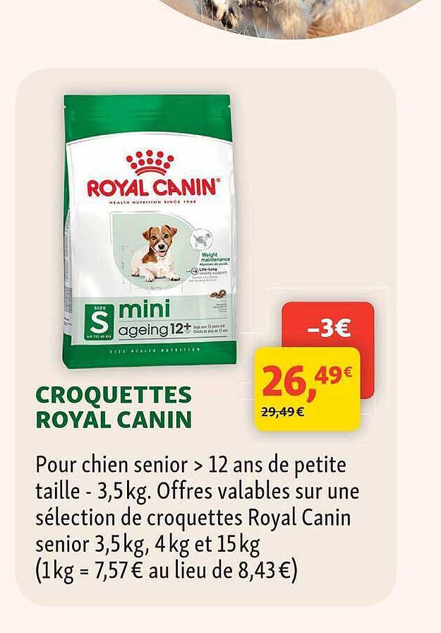 CROQUETTES ROYAL CANIN
