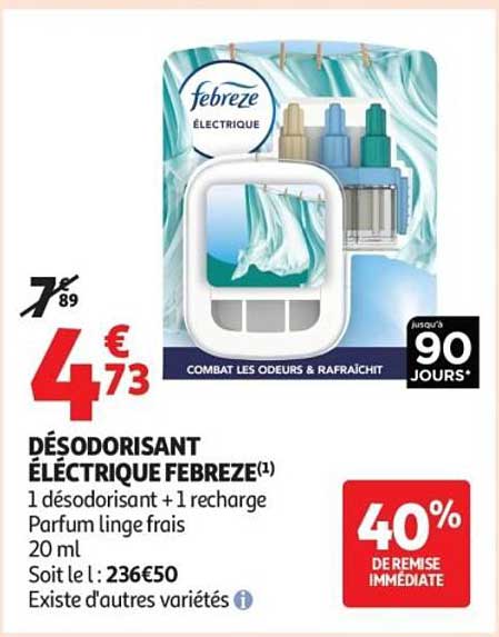 DÉSODORISANT ÉLECTRIQUE FEBREZE(1)