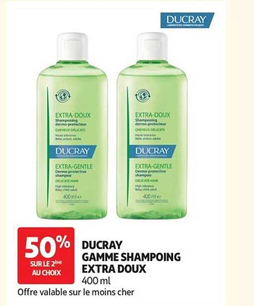 DUCRAY GAMME SHAMPOING EXTRA DOUX 400 ml