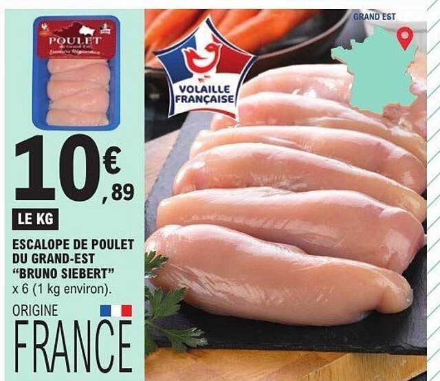 ESCALOPE DE POULET DU GRAND-EST “BRUNO SIEBERT”