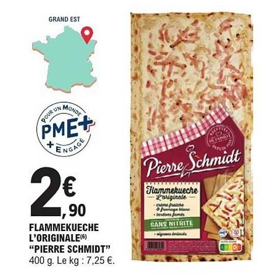FLAMMEKUECHE L’ORIGINALE(S) “PIERRE SCHMIDT”