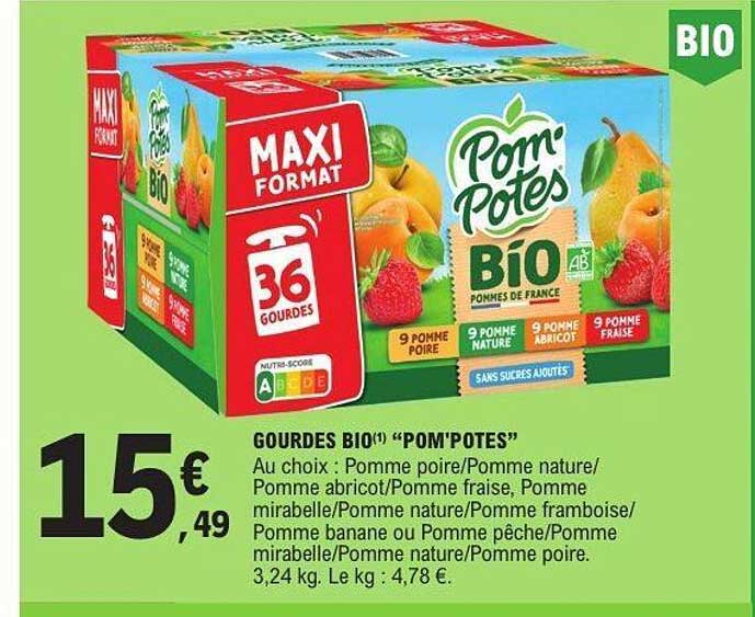 GOURDES BIO(1) “POM’POTES”