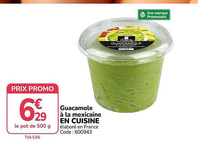 Guacamole à la mexicaine EN CUISINE