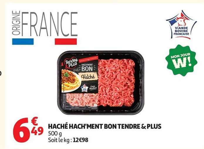 HACHÉ HACH'MENT BON TENDRE & PLUS