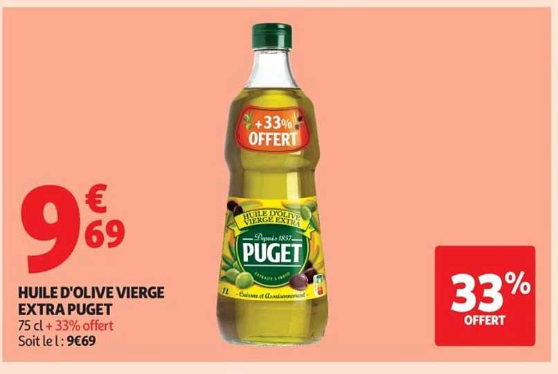 HUILE D'OLIVE VIERGE EXTRA PUGET