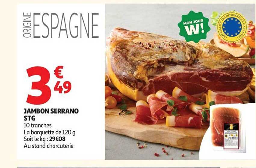 JAMBON SERRANO STG