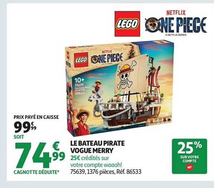 LE BATEAU PIRATE VOGUE MERRY