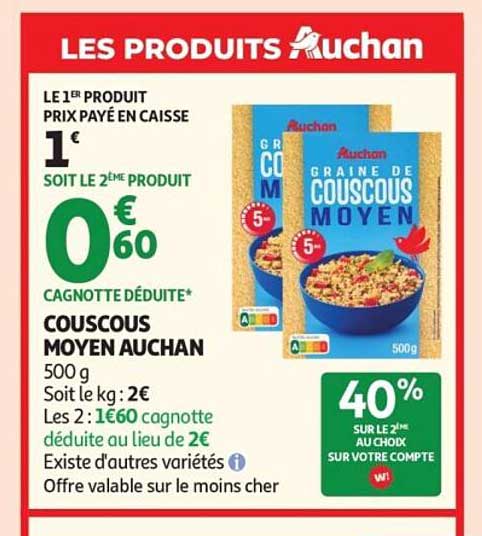 LES PRODUITS Auchan