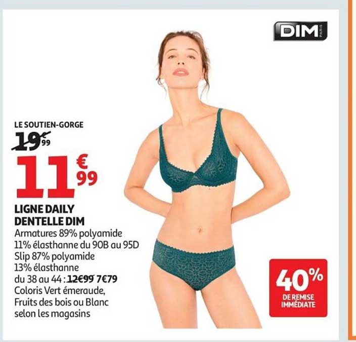 LIGNE DAILY DENTELLE DIM