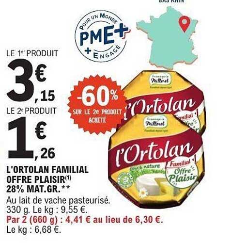 L'ORTOLAN FAMILIAL OFFRE PLAISIR(1)