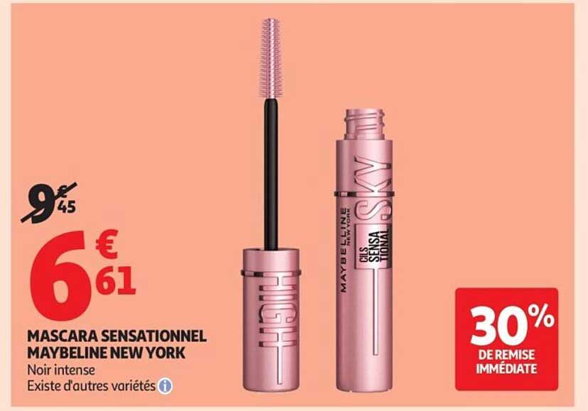 MASCARA SENSATIONNEL MAYBELINE NEW YORK