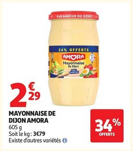 MAYONNAISE DE DIJON AMORA