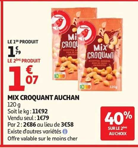 MIX CROQUANT AUCHAN