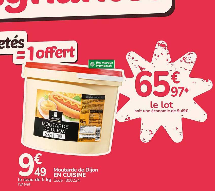 Moutarde de Dijon EN CUISINE