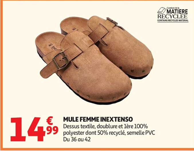 MULE FEMME INEXTENSO