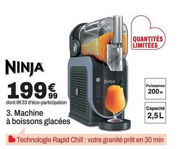 NINJA 3. Machine à boissons glacées