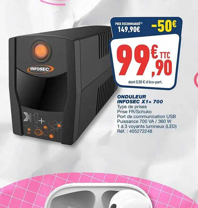 ONDULEUR INFOSEC X1+ 700