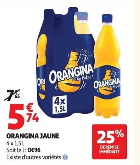 ORANGINA JAUNE