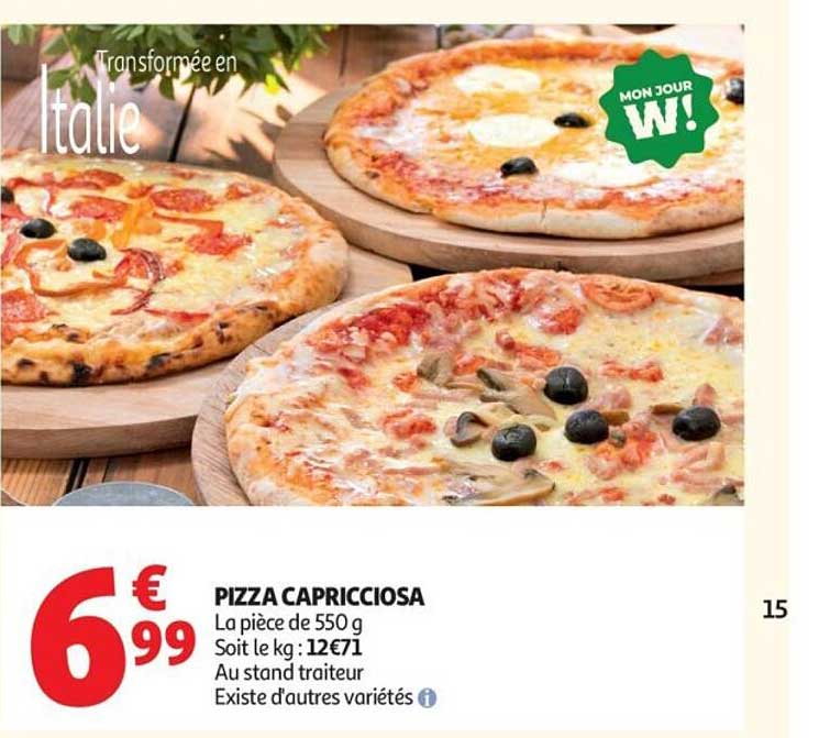PIZZA CAPRICCIOSA