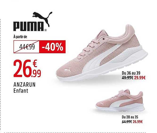 PUMA ANZARUN Enfant