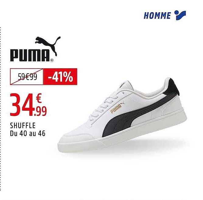 PUMA SHUFFLE Du 40 au 46