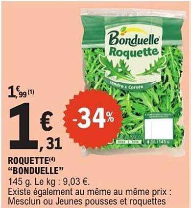 ROQUETTE "BONDUELLE"