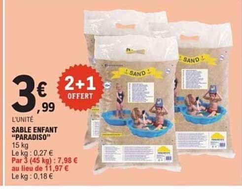 SABLE ENFANT "PARADISO"