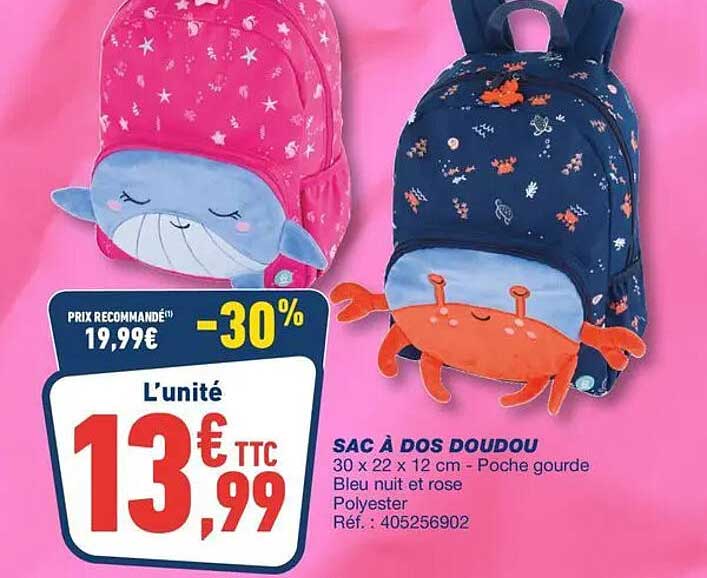 SAC À DOS DOUDOU