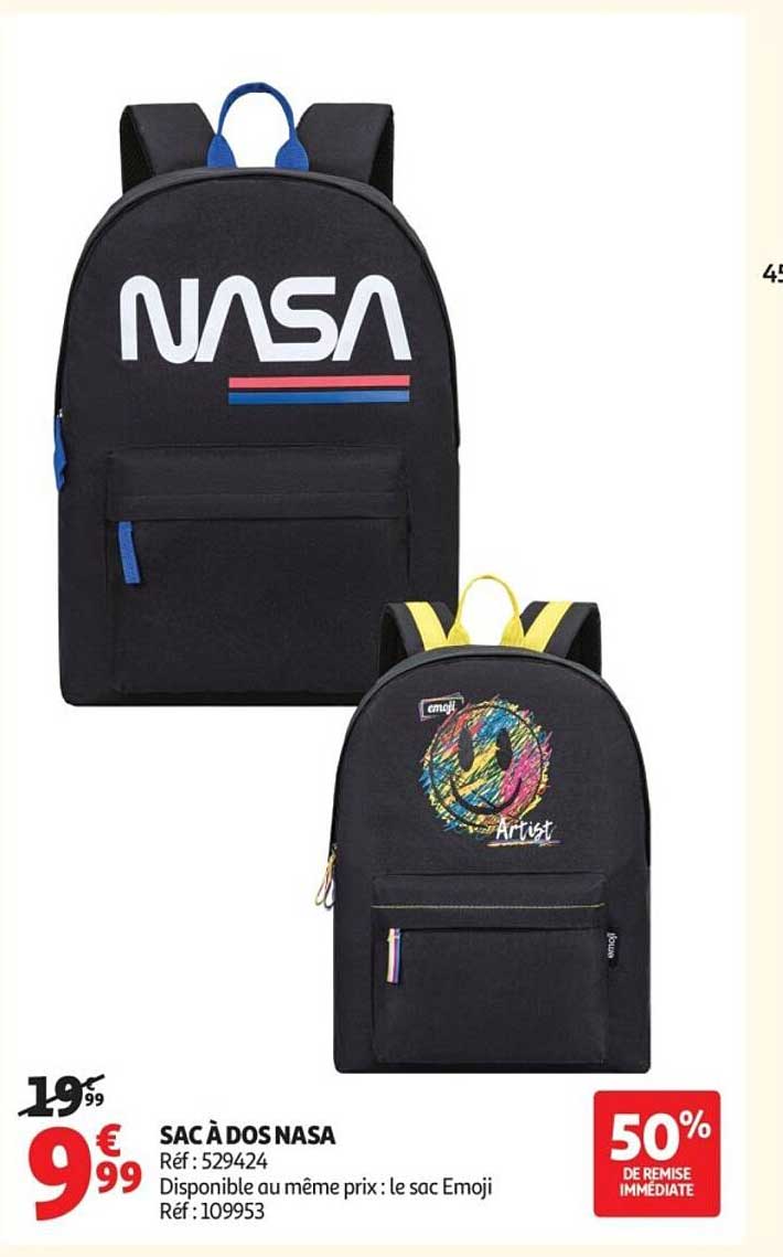 SAC À DOS NASA