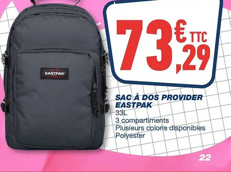 SAC À DOS PROVIDER EASTPAK