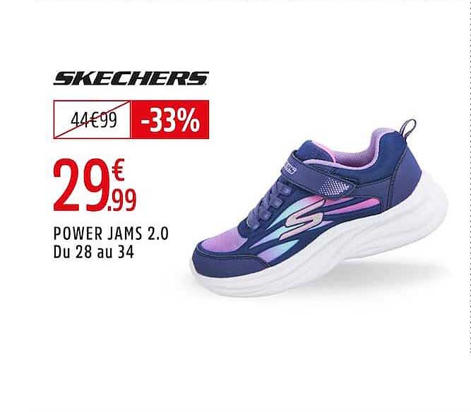 SKECHERS POWER JAMS 2.0 Du 28 au 34