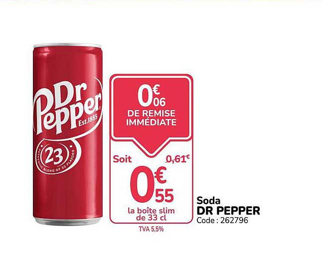 Soda DR PEPPER