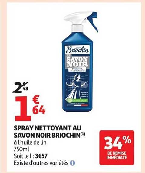 SPRAY NETTOYANT AU SAVON NOIR BRIOCHIN(1)