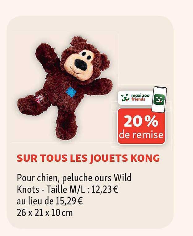 SUR TOUS LES JOUETS KONG