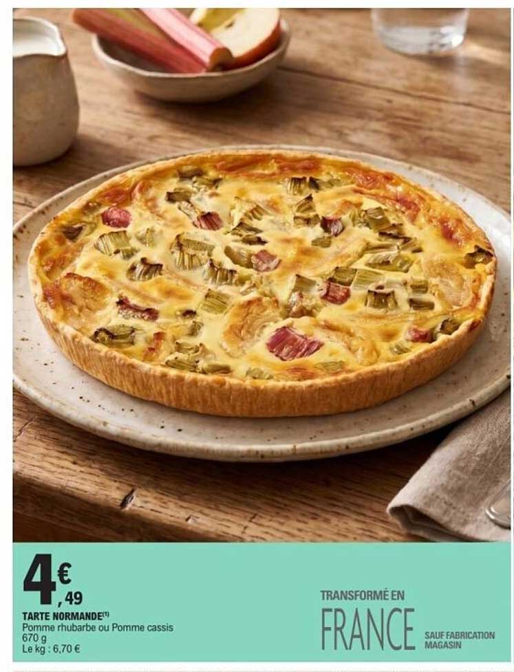TARTE NORMANDE*