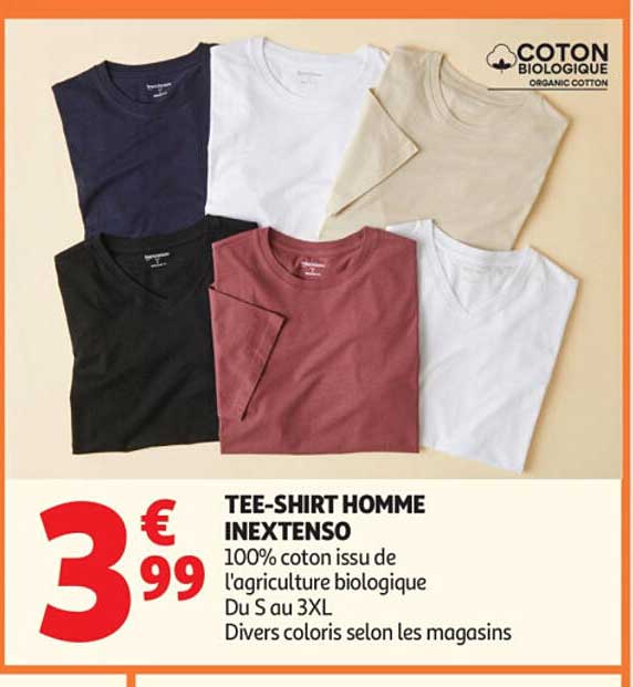 TEE-SHIRT HOMME INEXTENSO