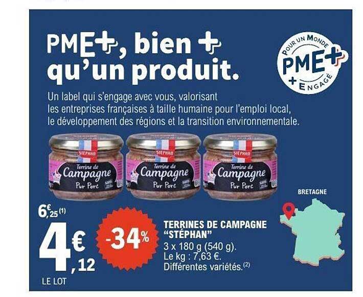 TERRINES DE CAMPAGNE "STÉPHAN"
