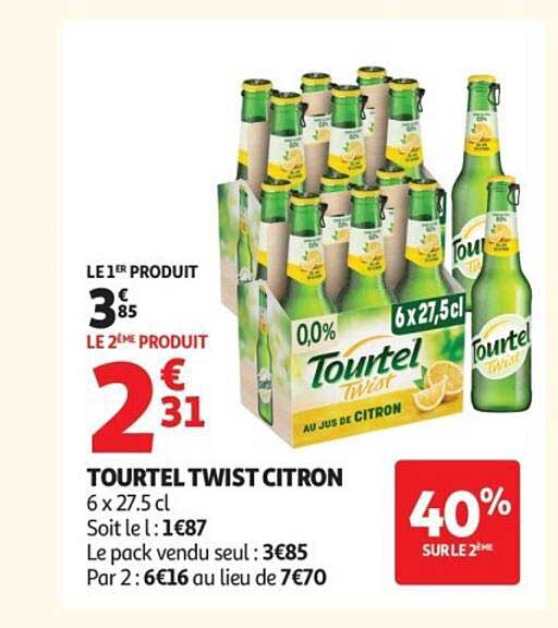 TOURTEL TWIST CITRON