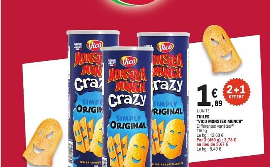 TUILES "VICO MONSTER MUNCH"