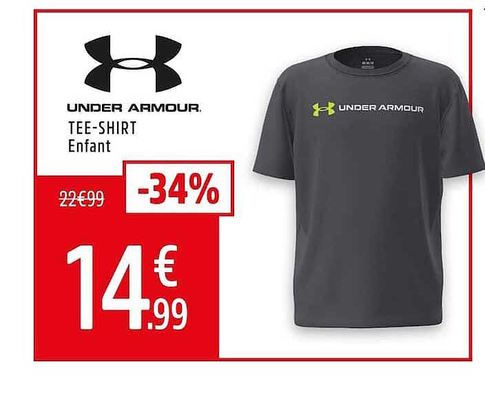 UNDER ARMOUR TEE-SHIRT Enfant