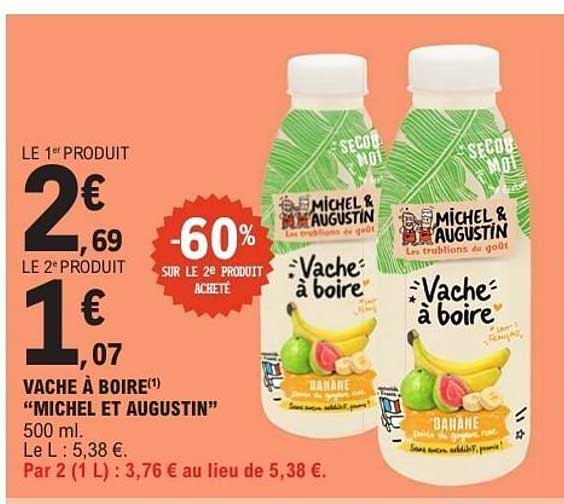 VACHE À BOIRE(1) “MICHEL ET AUGUSTIN” 500 ml.