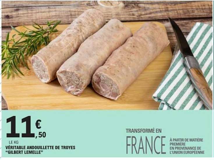VÉRITABLE ANDOUILLETTE DE TROYES “GILBERT LEMELLE”