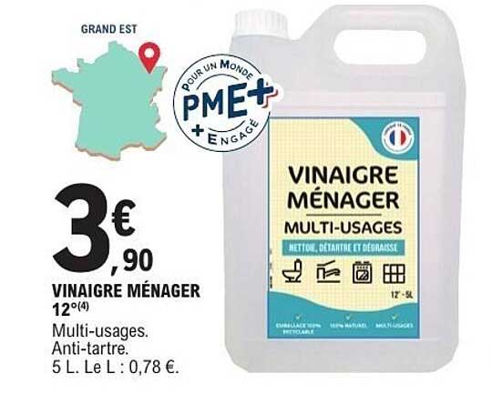 VINAIGRE MÉNAGER MULTI-USAGES