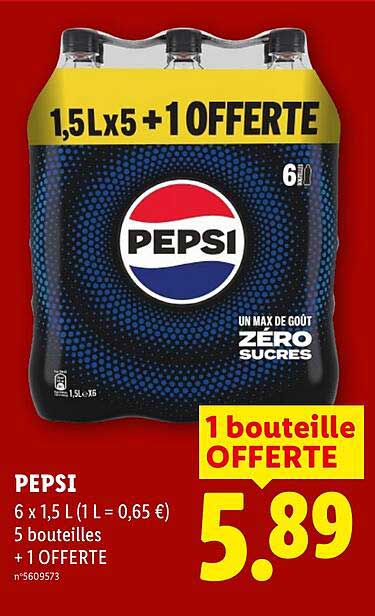 1 bouteille OFFERTE