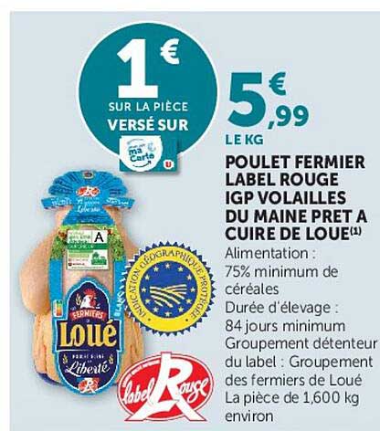 1 € SUR LA PIÈCE VERSÉ SUR